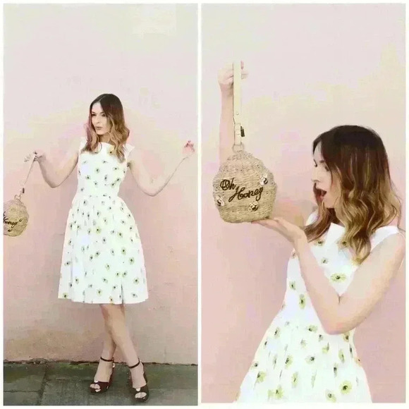 NWT Kate Spade Daisy Dot Lyric Dress $398 Womens 4 - Picture 2 of 16